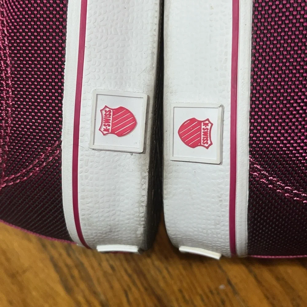 K-Swiss purple sneakers size 6.5